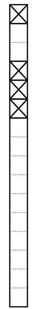 Kommunikations-Stele KS 616-1/3 DG