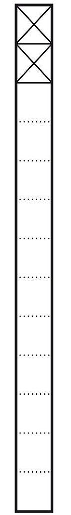 Kommunikations-Stele KSF 613-2 DG