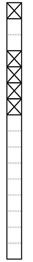 Kommunikations-Stele KSF 616-1/4 DG