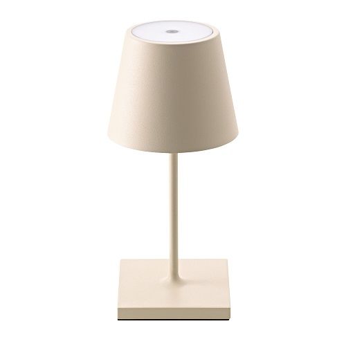 LED-Außentischleuchte Nuindie mini LED/2,2W mit Akku dünenbeige LED-Außentischleuchte Nuindie mini LED/2,2W mit Akku dünenbeige