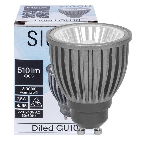 LED-Reflektorlampe GU10 3000K 7,5W 510lm LED-Reflektorlampe GU10 3000K 7,5W 510lm