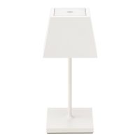 LED-Akku-Tischleuchte NUINDIE MINI LED/2,2W eckig weiß