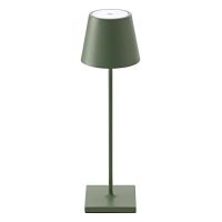 LED-Außentischleuchte NUINDIE LED/2,2W mit Akku rund tannengrün