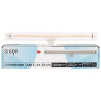LED-Linienlampe klar Sockel S14d 2200K 4,0W 280lm
