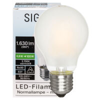 LED-Filament-Lampe AGL-Form matt E27 2700K 8,8W 100W 1.630 lm