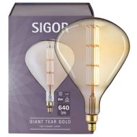 LED-Filament-Lampe GIANT TEAR E27/8W L 365 Ø 245 8W 640 lm