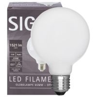 LED-Filament-Lampe Globe-Form opal E27 2700K 11W 1521lm