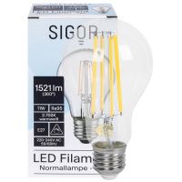 LED-Lampe Full Spectrum AGL-Form klar E27 2700K 11,0W
