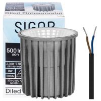 LED-Modul DILED 2700K bis 2100K 500lm 8W dim-to-warm