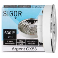 LED-Reflektorlampe ARGENT GX53/10W 630 lm 3000K
