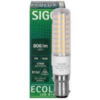 LED-Röhrenlampe klar B15d 7,0W 806lm 2700K