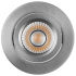 LED-Einbauleuchte DILED 6,0W 310lm 2100 bis 2700K stahl matt