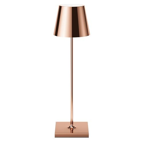 LED-Akku-Tischleuchte NUINDIE LED/2,2W rund kupferfarben LED-Akku-Tischleuchte NUINDIE LED/2,2W rund kupferfarben