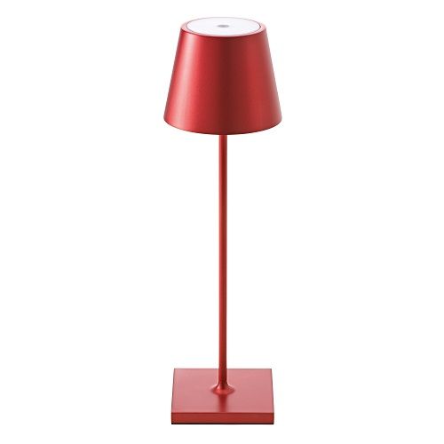 LED-Akku-Tischleuchte NUINDIE LED/2,2W rund kirschrot LED-Akku-Tischleuchte NUINDIE LED/2,2W rund kirschrot