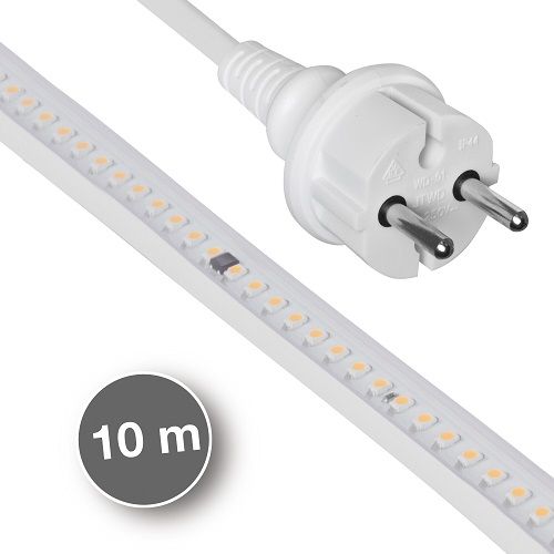 LED-Lichtschlauch 230V Rollenware 3000K 10 Meter