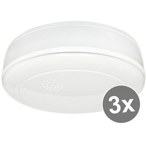 Rauchmelder, 3er-Set RM218 fotoelektrisch Q-Zertifizierung VdS 3131 weiß Rauchmelder, 3er-Set RM218 fotoelektrisch Q-Zertifizierung VdS 3131 weiß