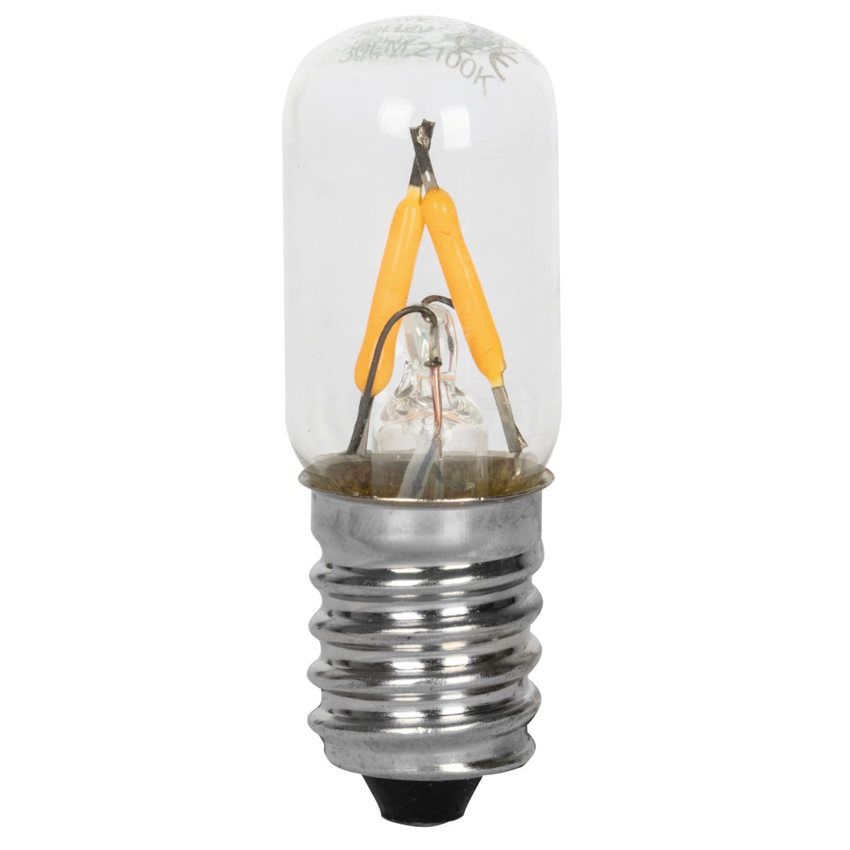 LED-Filament-Lampe SOFT GLOW Birnen-Form klar E14 0,3W 30lm 2100K LED-Filament-Lampe SOFT GLOW Birnen-Form klar E14 0,3W 30lm 2100K
