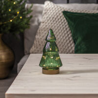 Tannenbäumchen VERDE 10 warmweiße LEDs H195 Ø105
