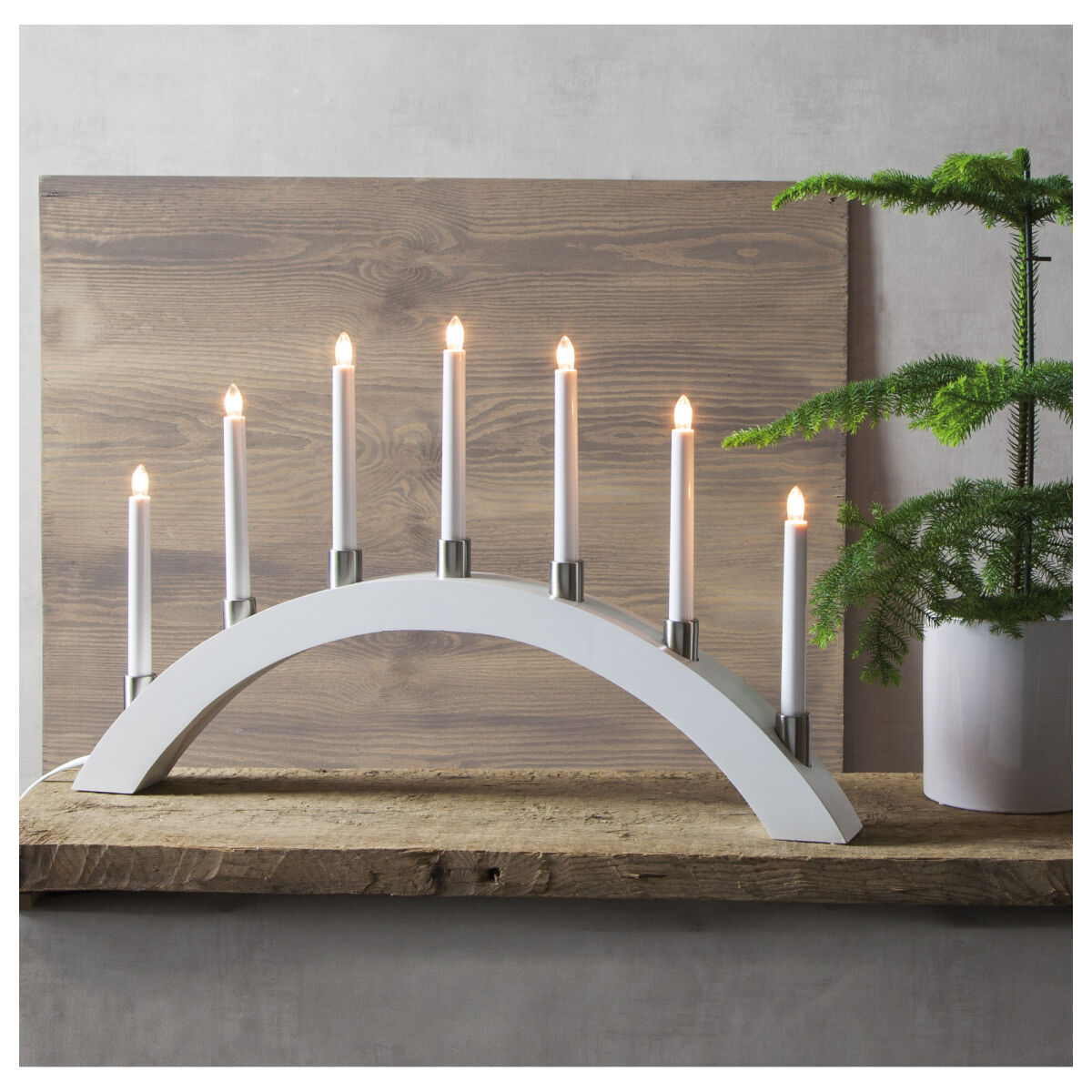 Weihnachtsleuchter TALL 7 x E10/34V/3W Weihnachtsleuchter TALL 7 x E10/34V/3W