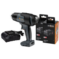AKKU-Heißluftgebläse-Set MOBILE HEAT MH 5 inkl. 2 Akkus 1 Ladegerät und Koffer