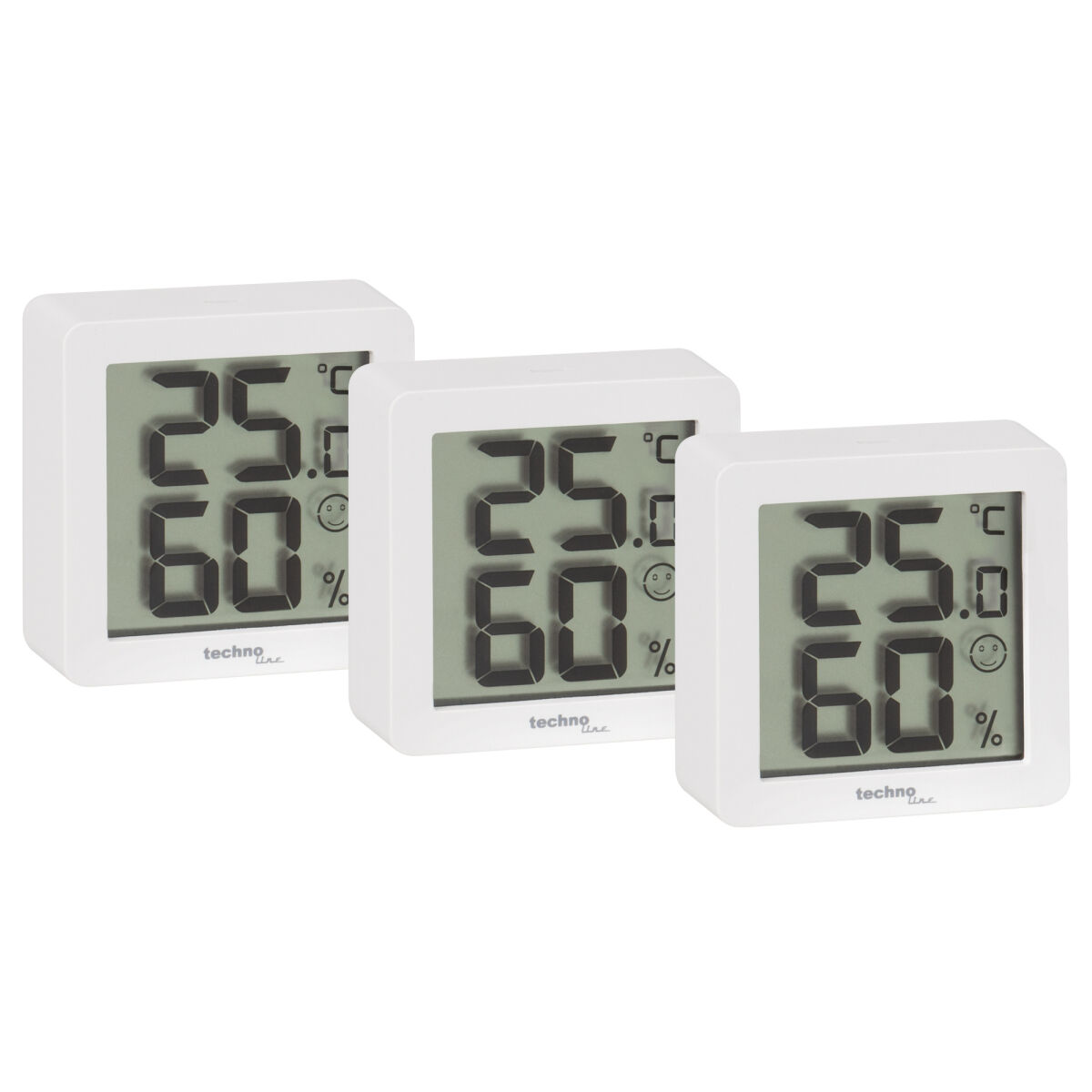 Mini-Thermo-Hygrometer WS 9425 2+1 (3er-Pack) Mini-Thermo-Hygrometer WS 9425 2+1 (3er-Pack)