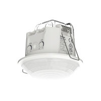 Theben PIRA T8 DE Präsenz-/Bewegungsmelder Decke innen, 360° rund, max. 8 m, 200 W LED, weiß 1030200