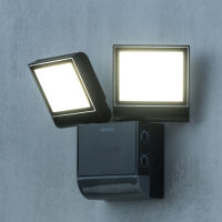 Theben theLeda S17-100 BK LED-Strahler dreh-/ schwenkbar Bewegungsmelder 4000 K neutralweiß 1020803