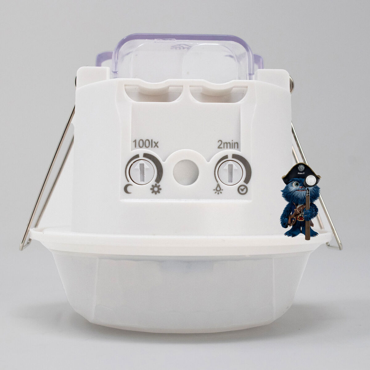 Theben PIRA TC DE Bewegungsmelder Korridor, Decke innen 360° rechteckig, 25 x 3 m, 200 W LED 1030204