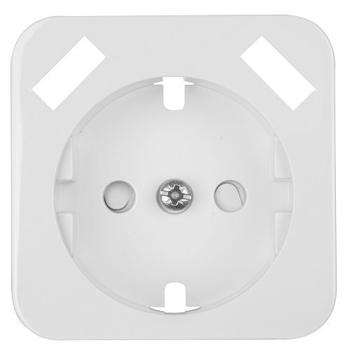 Zentralplatte für 408040 reinweiß (~RAL9010) Zentralplatte für 408040 reinweiß (~RAL9010)