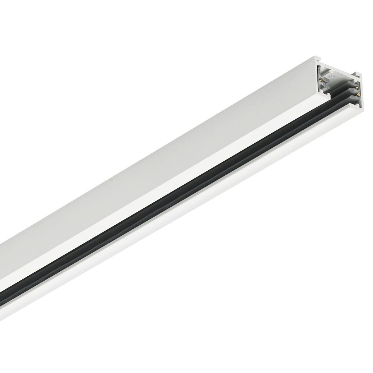 2-Phasen-Stromschiene DUOline - Track System titanfarben