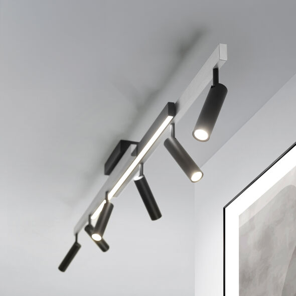 Deckenleuchte ZENO 6 x LED/5,5W 1 x LED/18W
