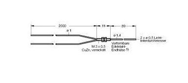 Kunststoff-Lichtleiter PBP26U
