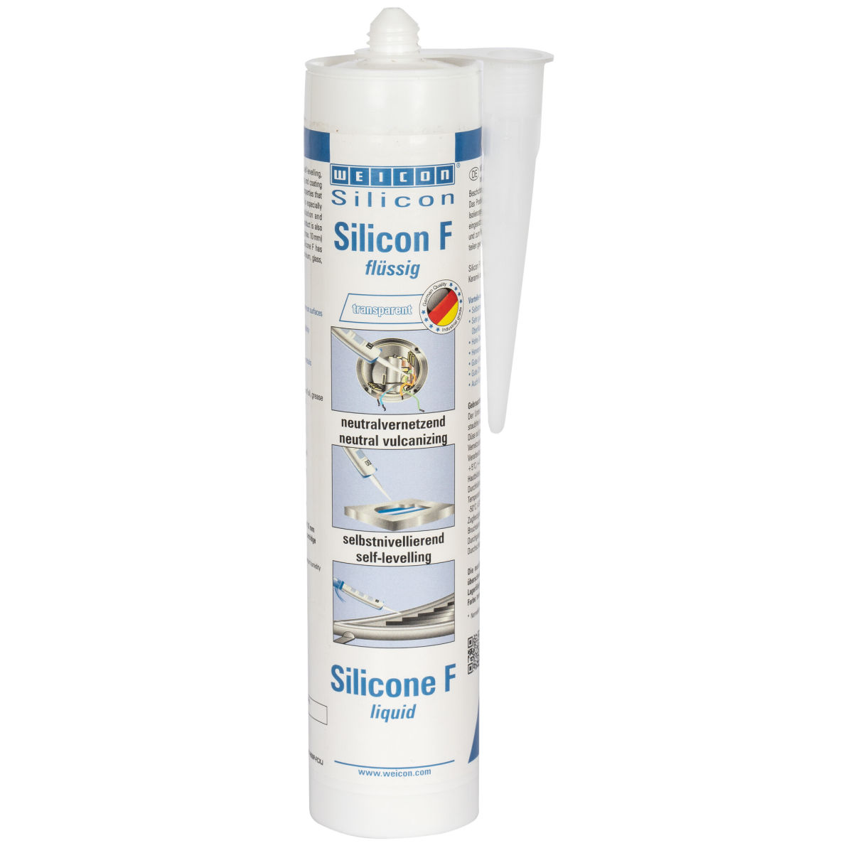 Silikonkleber SILICON F 310 ml PE-Kartusche Silikonkleber SILICON F 310 ml PE-Kartusche