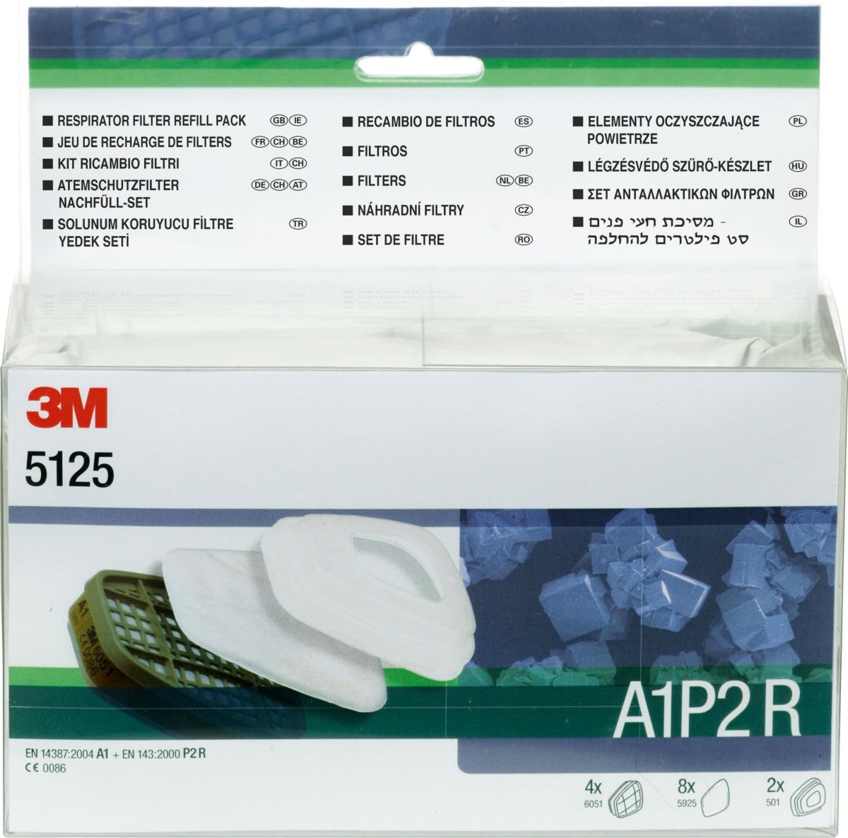 Vollmasken Filter-Set 5125 (VE4) Vollmasken Filter-Set 5125 (VE4)