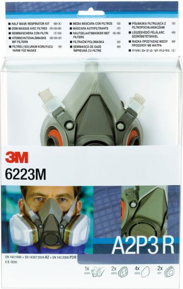 Maskenset Gase Dämpfe 6223M (VE4) Maskenset Gase Dämpfe 6223M (VE4)