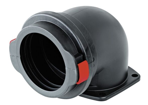 Kunststoff Flanschwinkel KFW 70 schwarz Kunststoff Flanschwinkel KFW 70 schwarz