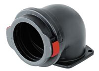 Kunststoff Flanschwinkel KFW 70 schwarz