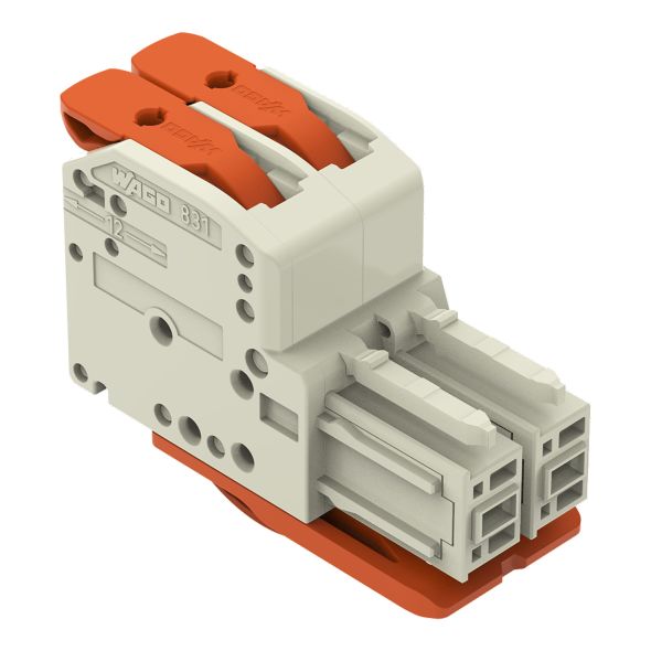 1-Leiter-Federleiste 831-1102/322-000