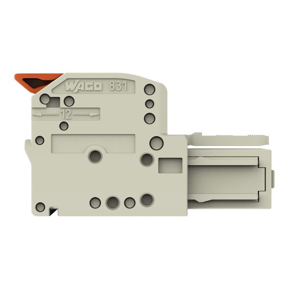 1-Leiter-Federleiste Hebel 831-1105