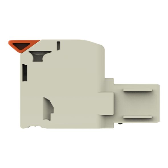 1-Leiter-Federleiste Hebel 832-1104