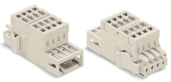 2-Leiter-Kombistecker 734-371/037-000 2-Leiter-Kombistecker 734-371/037-000