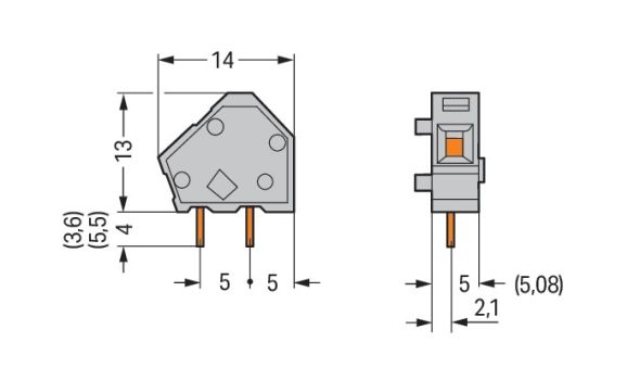 Anreihbare Leiterplattenk. 236-401/332-000 Anreihbare Leiterplattenk. 236-401/332-000