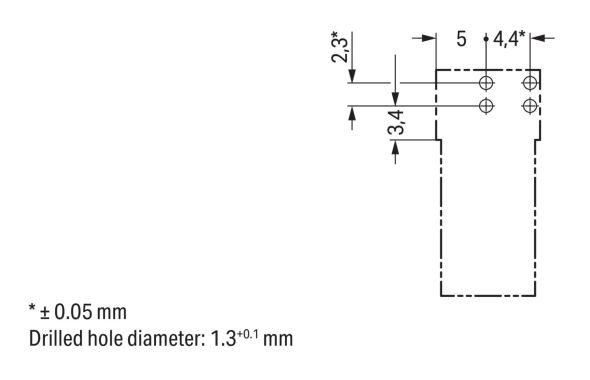 Buchse für Leiterplatten 890-842/011-000