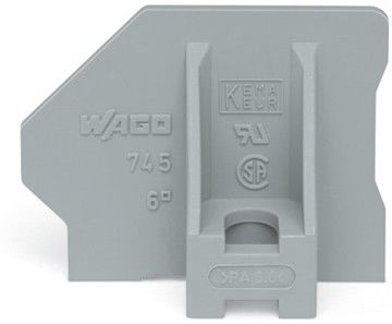 Endplatte mit Flansch gr 745-345