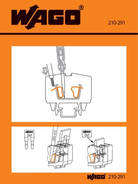 Handhabungsaufkleber 210-291