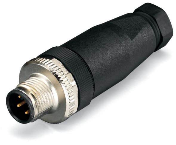 M12-Stecker axial 5-polig 756-9207/050-000 M12-Stecker axial 5-polig 756-9207/050-000