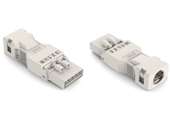 Steck. m. Zugentlastungsg. 890-135 Steck. m. Zugentlastungsg. 890-135