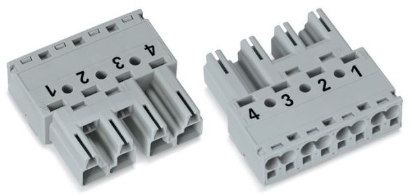 Stecker 4-polig 770-254 Stecker 4-polig 770-254
