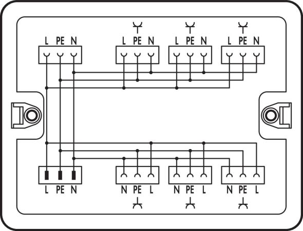 Verteilerbox 899-681/104-000