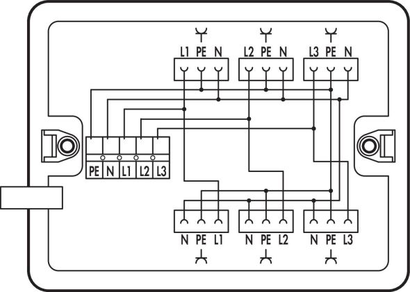 Verteilerbox 899-681/123-000 Verteilerbox 899-681/123-000